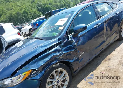 2019 Ford Fusion Hybrid Se из США, поврежденный, VIN 3FA6P0LU1KR185026